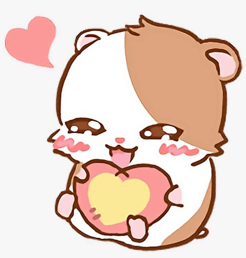 Free Cute At Getdrawings Com Free For Personal - Hamster Kawaii, transparent png download