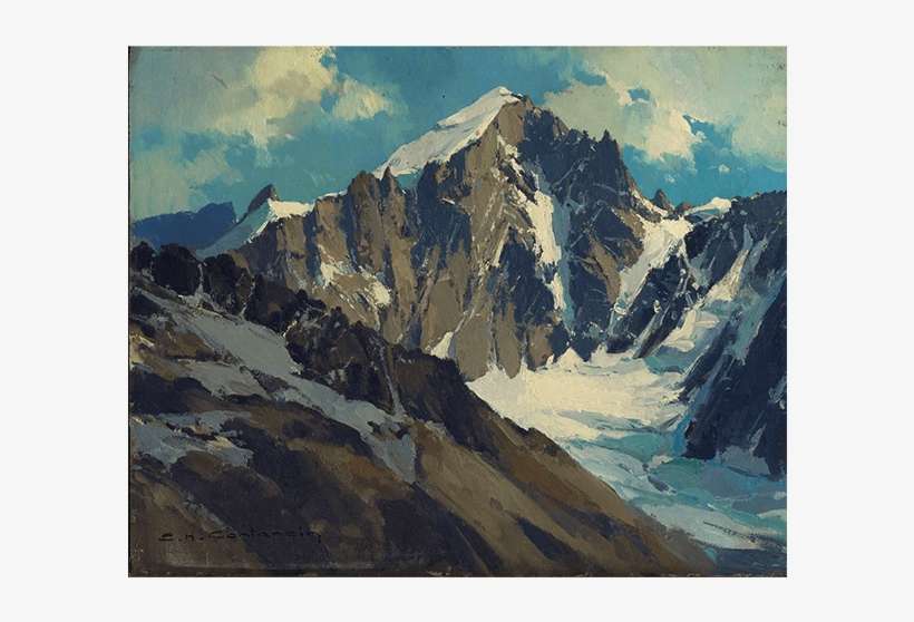 Browse John Mitchell Fine Paintings - Paintings Of The Alps, transparent png download