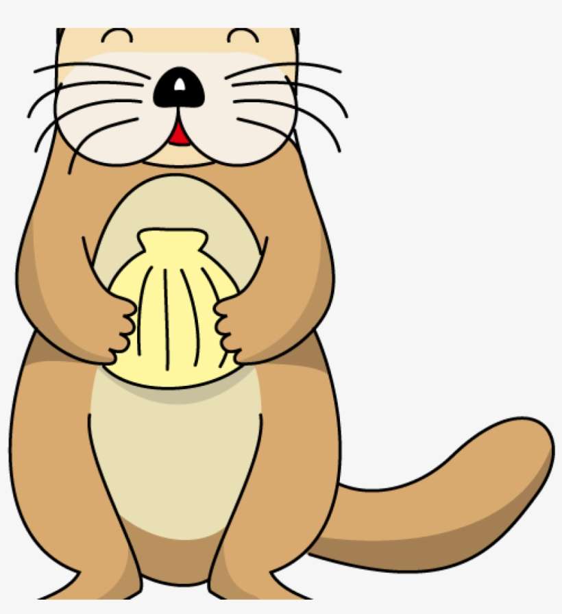 Free For Download On Rpelm Sea Clip - Otter Clip Art, transparent png download