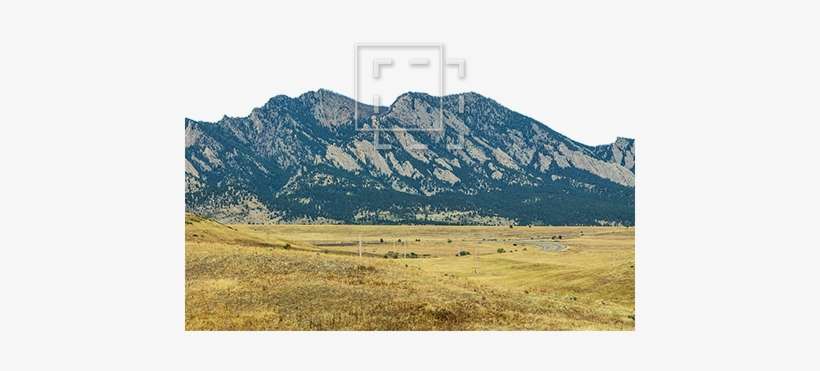 Front Range Mountain Background - Flatirons, transparent png download