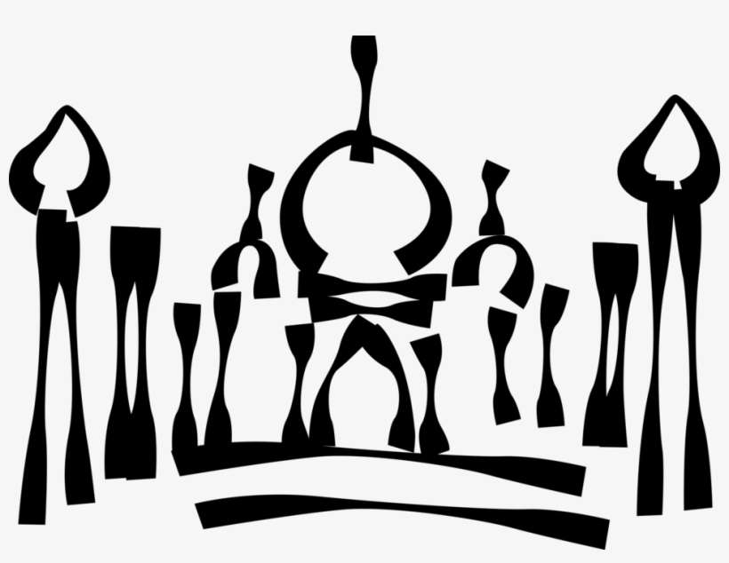 Islamic Mosque Place Of Public Image Illustration - Mosque, transparent png download
