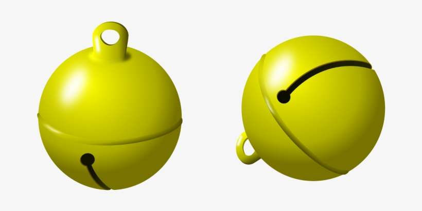 Medium Image - Gold Jingle Bell Clip Art, transparent png download