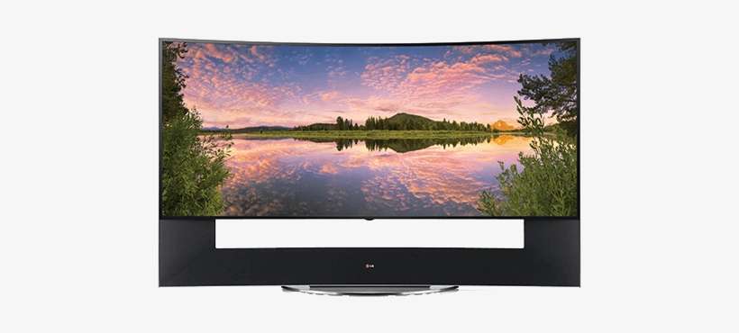 Lg Televisions - 105uc9t - Television Set, transparent png download