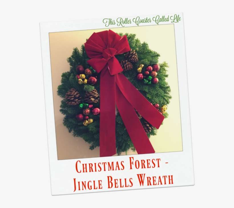 Jingle Bells Wreath From Christmas Forest - Wreath, transparent png download