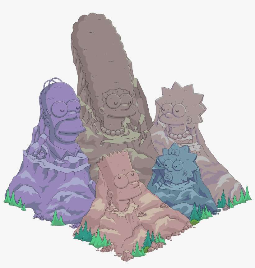 Http - Homer Mountain Tapped Out, transparent png download