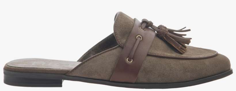 Womens Slip On Loafer Yulia In Otter Side View - Shoe, transparent png download