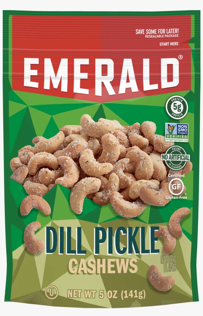 Emerald Nuts Dill Pickle Cashews, transparent png download
