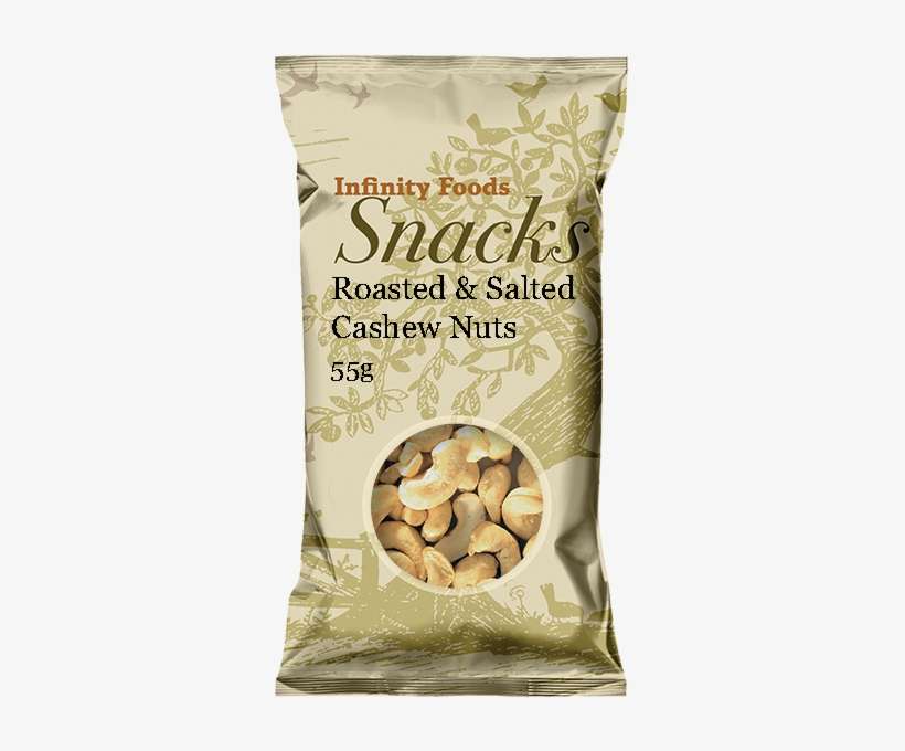 Roasted & Salted Cashew Nuts - Food, transparent png download