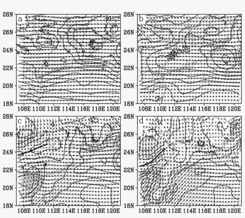 With Wind Vectors At 500 Hpa, (b) 700 Hpa, (c) 850, transparent png download