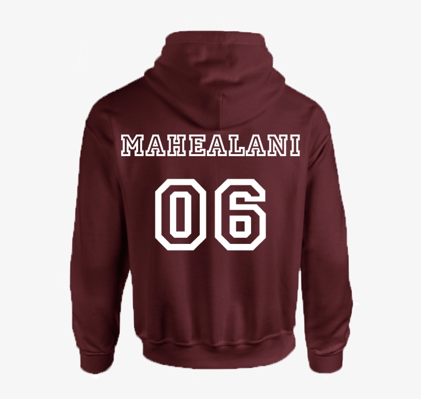 Beacon Hills Lacrosse On Front Mahealani On Back Hoodie, transparent png download