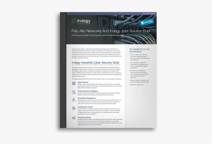 Sb Joint Solution Palo Alto Networks And Indegy @, transparent png download