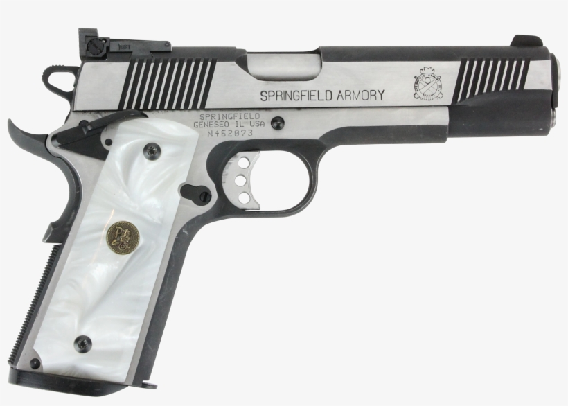 Pachmayr 62001 1911 Grip White Pearl Simulated Pearl, transparent png download