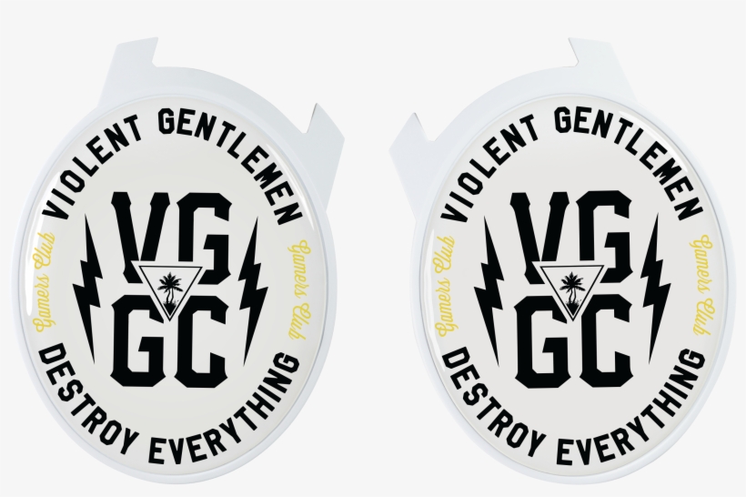 Violent Gentlemen Vg/gc Logo Elite Speaker Plates, transparent png download