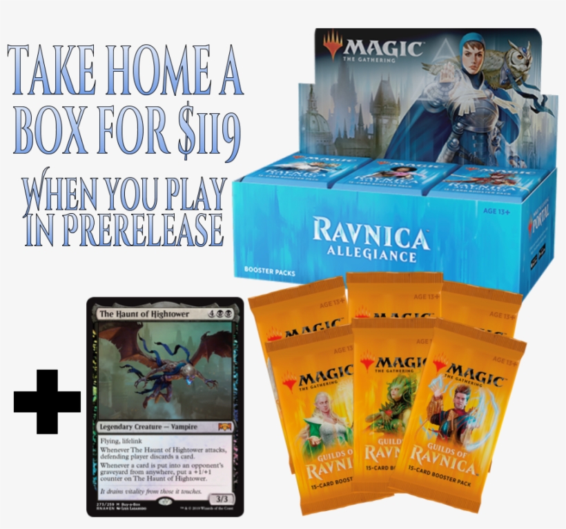 Get Your Ravnica Allegiance Booster Box For $119 When, transparent png download