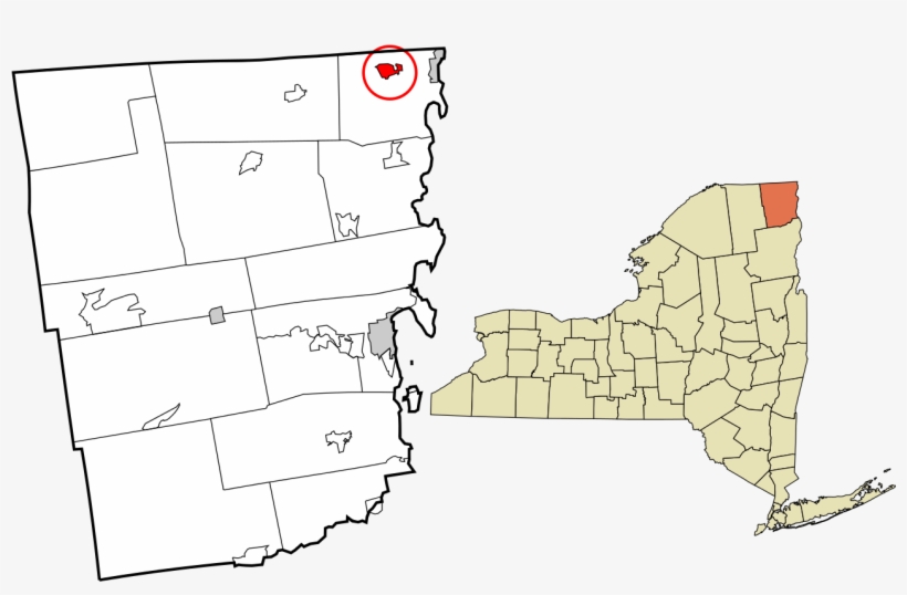 Clinton County New York Incorporated And Unincorporated, transparent png download