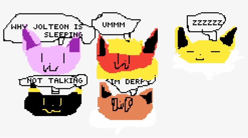 Jolteon Flareon Eevee Espeon Umbreon, transparent png download