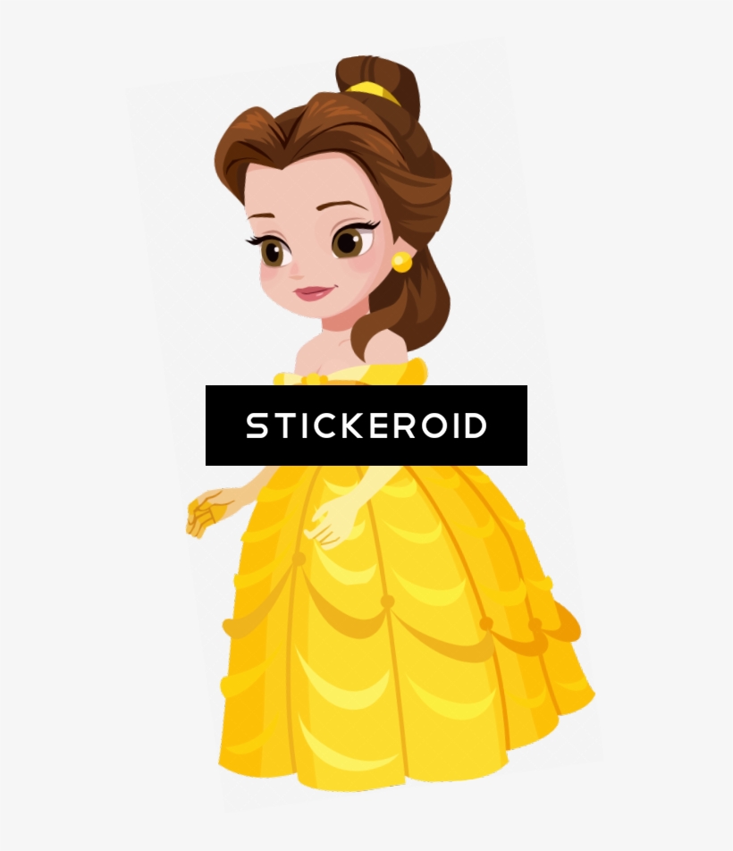 Belle And Beast Beauty Disney The, transparent png download