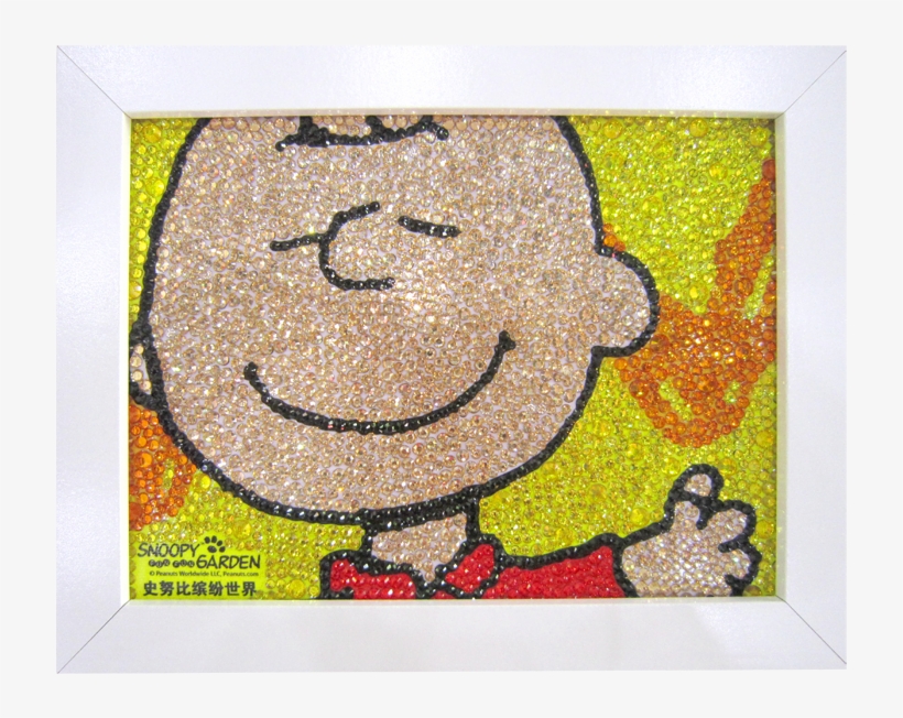 Charlie Brown 5d Diamond Painting Daliang Snoopy Park, transparent png download