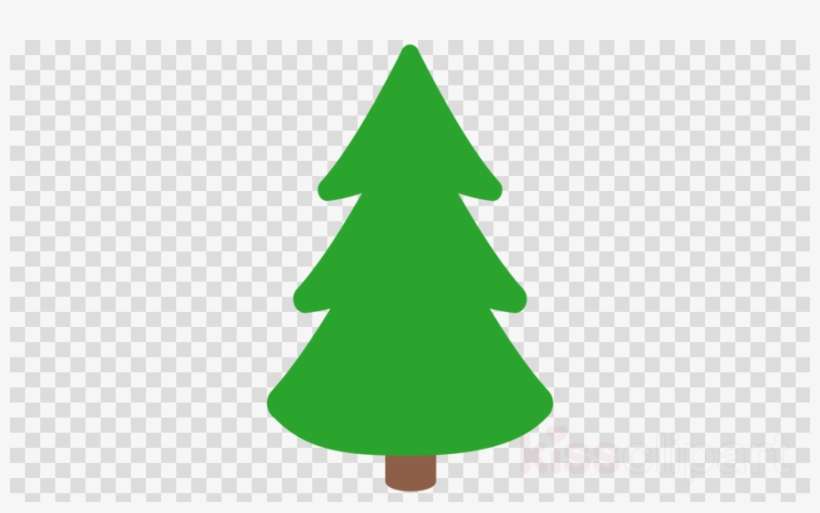 Pine Tree Emoji Clipart Christmas Tree Emoji Pine, transparent png download