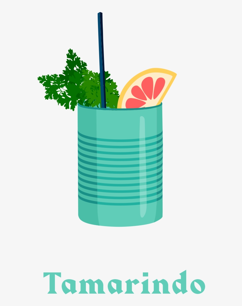 Soju, Tamarin, Chilis, Tonka, Ananas, Pamplemousse,, transparent png download