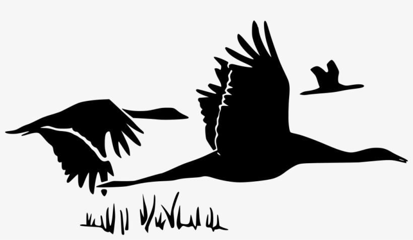 Flying Geese Svg Clip Arts 600 X 321 Px, transparent png download