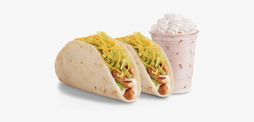 Del Taco - Del Taco Chicken Soft Taco, transparent png download