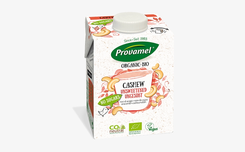 Cashew Unsweetened Drink - Provamel Organic Soya Milk Sweetened, transparent png download