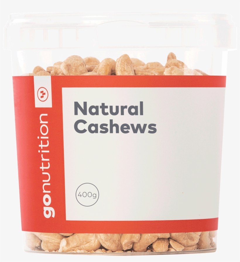 Natural Cashew Nuts - Gonutrition Natural Almonds 400g - Fruits, transparent png download