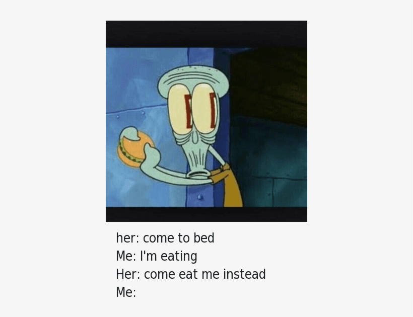 Instead - Squidward Krabby Patty Face, transparent png download