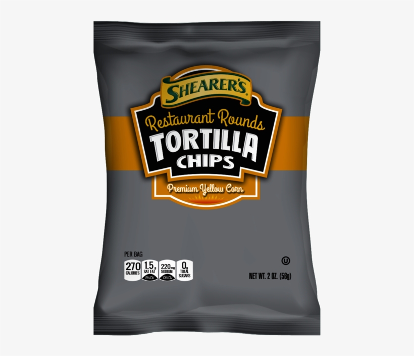 Yellow Tortilla Chips 2 Oz - Barrel O' Fun Mini Rounds Tortilla Chips, 10 Oz, transparent png download