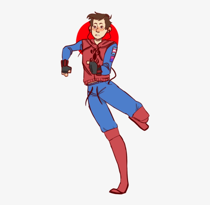 I Don't Know Fuck About Marvel But I Love Spidey - Cartoon, transparent png download