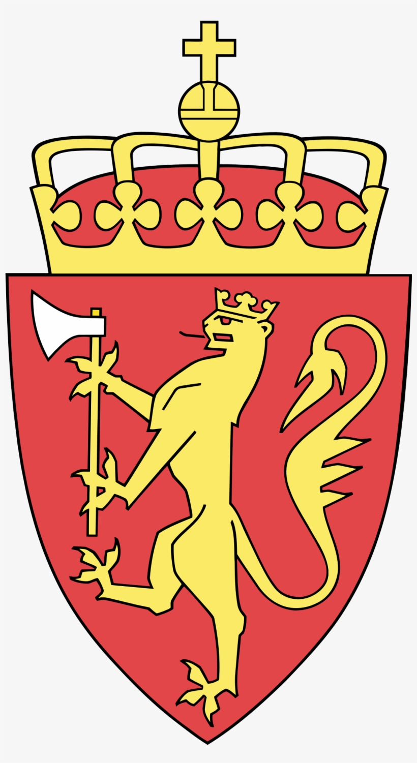 Coat Of Arms Of Norway - Norway Coat Of Arms, transparent png download