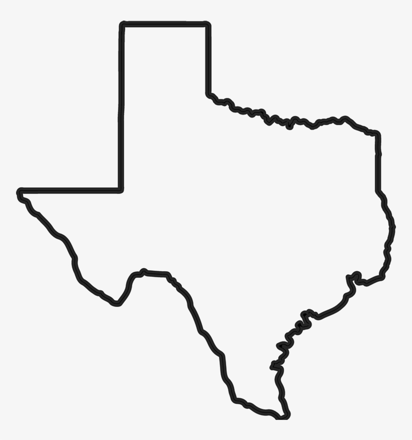 Texas Outline Png, transparent png download