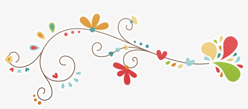 Scrapbooking Vector Flower Vector Vector V - เวก เตอร์ ลาย ดอกไม้, transparent png download