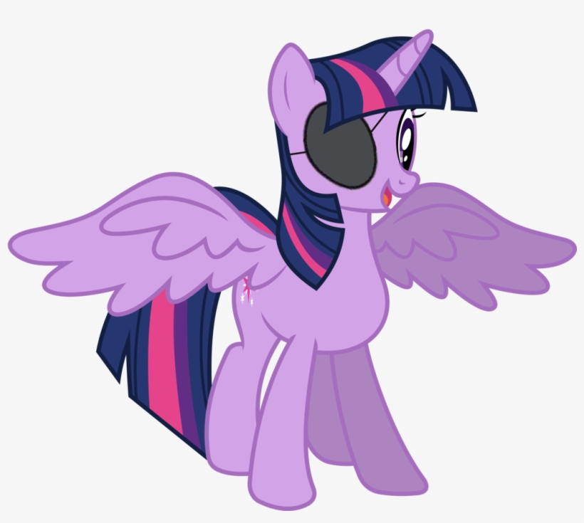 Clipart One Eye One Horned Flying Purple People Eater - Twilight Sparkle Alicorn Vector, transparent png download