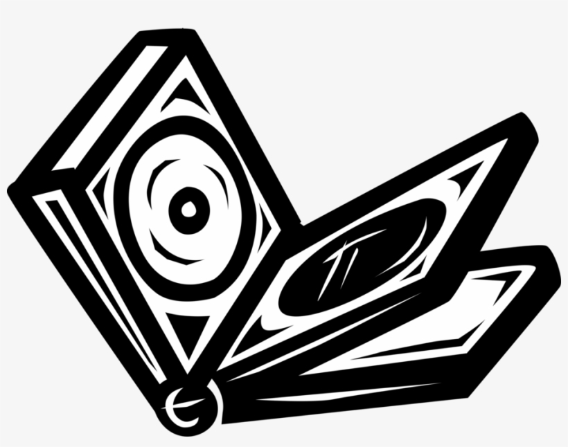 Vector Illustration Of Dvd And Cd Rom Compact Disc - Portable Network Graphics, transparent png download