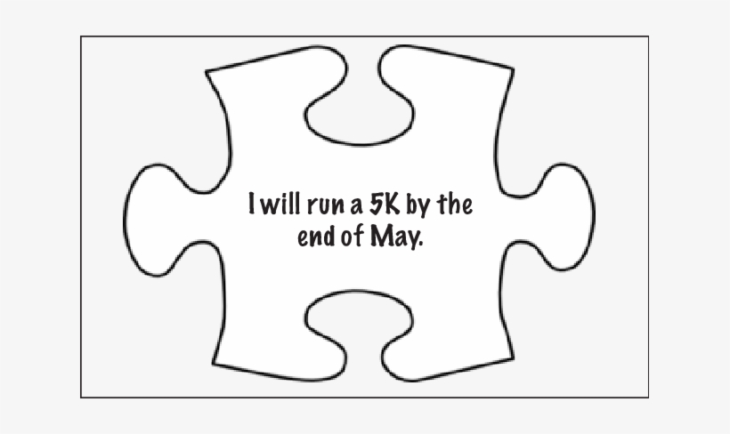 Smart Goal On A Puzzle Piece - Smart Criteria, transparent png download