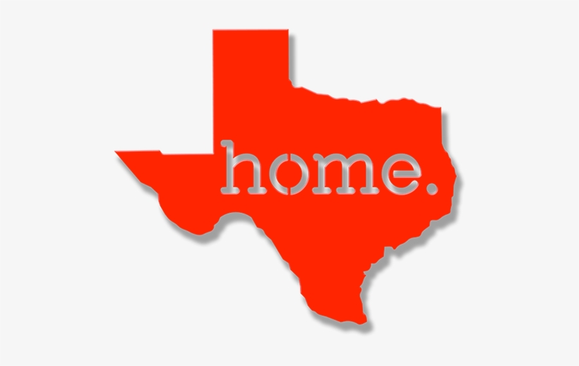 Texas 'home' Outline - Texas, transparent png download