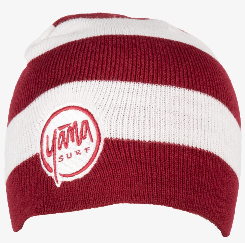 Waldo - Red And White Striped Beanie Hat Png, transparent png download