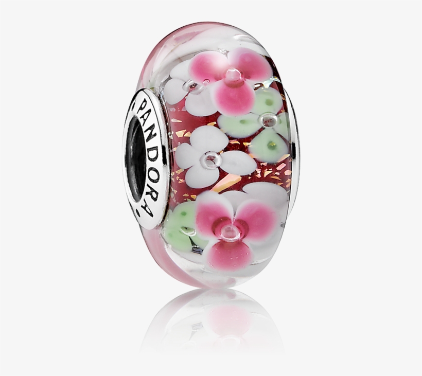 Flower Garden - Pandora 791652 Flower Garden Charm, transparent png download