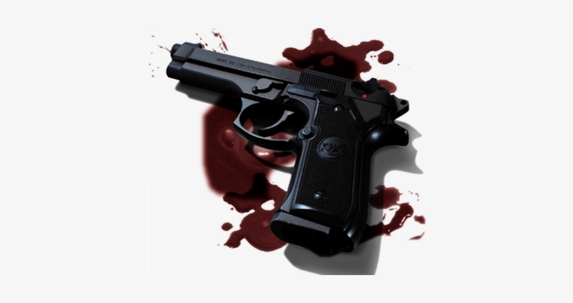 Gun And Blood Png, transparent png download