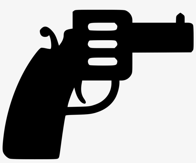 Png File Svg - Handgun, transparent png download