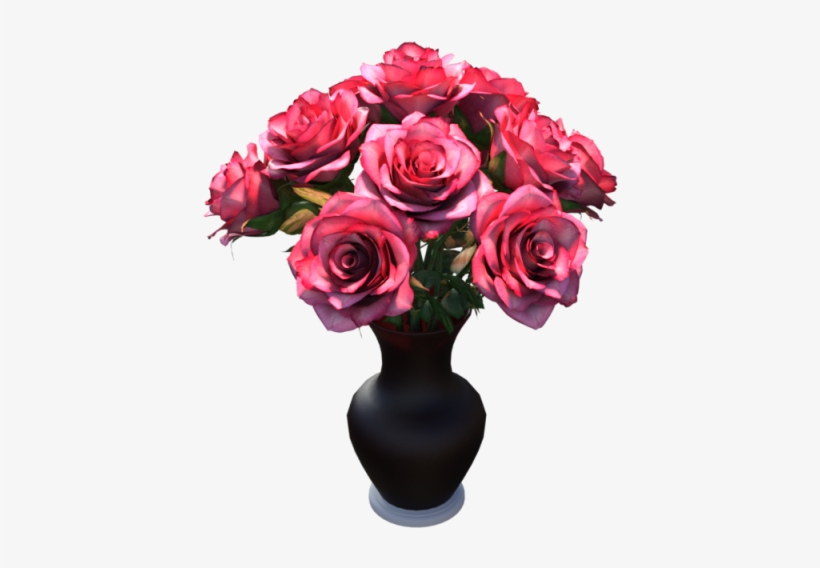 Rose In Vas, Flower, Wedding, Rose Png And Psd - Flores De Eva Png, transparent png download