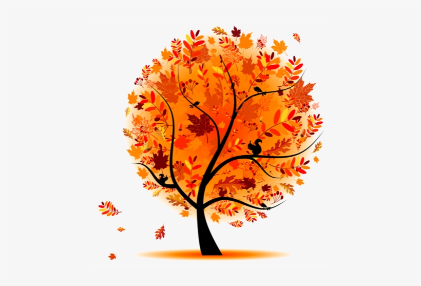 Autumn Tree Rh - Autumn Png, transparent png download
