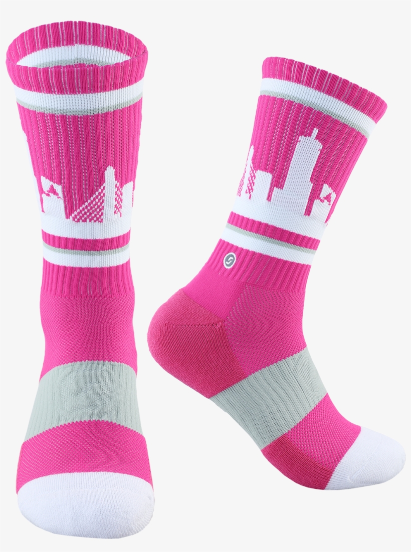Pink / White / Grey - Los Angeles, transparent png download