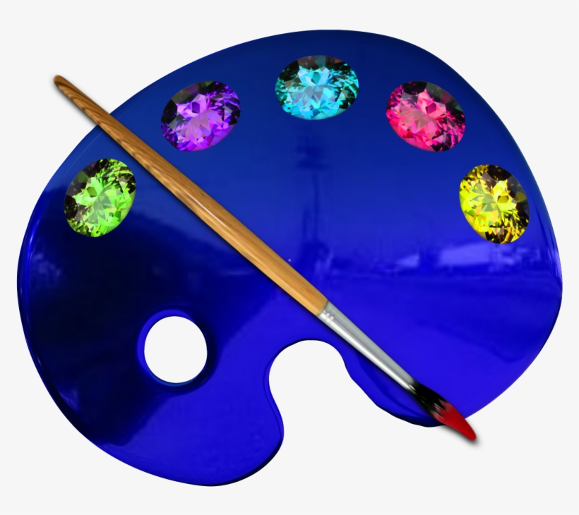Download - Paint Palette Transparent, transparent png download