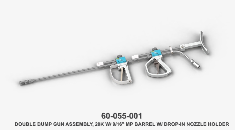 20k Hand-held Double Dump Gun - Advanced Pressure Systems L.p., transparent png download
