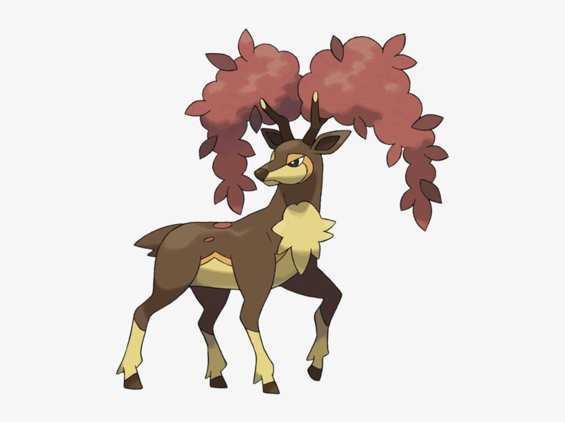586 Sawsbuck Autumn Sawsbuck Pokemon PNG Image Transparent PNG Free