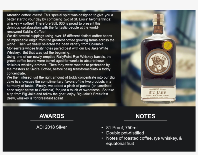 Big Jake Break - Tennessee Whiskey, transparent png download