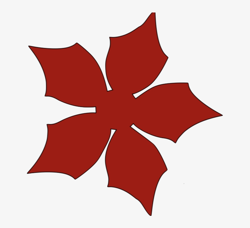 Wafer Paper Poinsettias Easy As 123 - Poinsettia, transparent png download